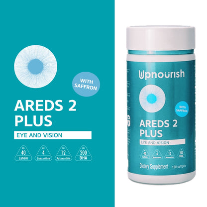 UpNourish Areds 2 Plus Eye and Vision